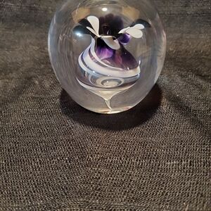 Jerpoint Ireland studio art glass Paperweight